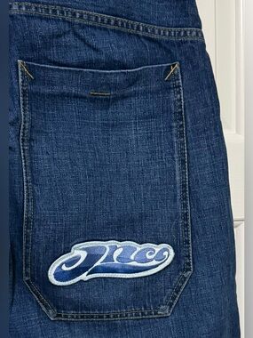 JNCO *Rare Vintage Mens 32 x 31 Baggy Smoke Stacks 90s Skater Jeans *No Flaws